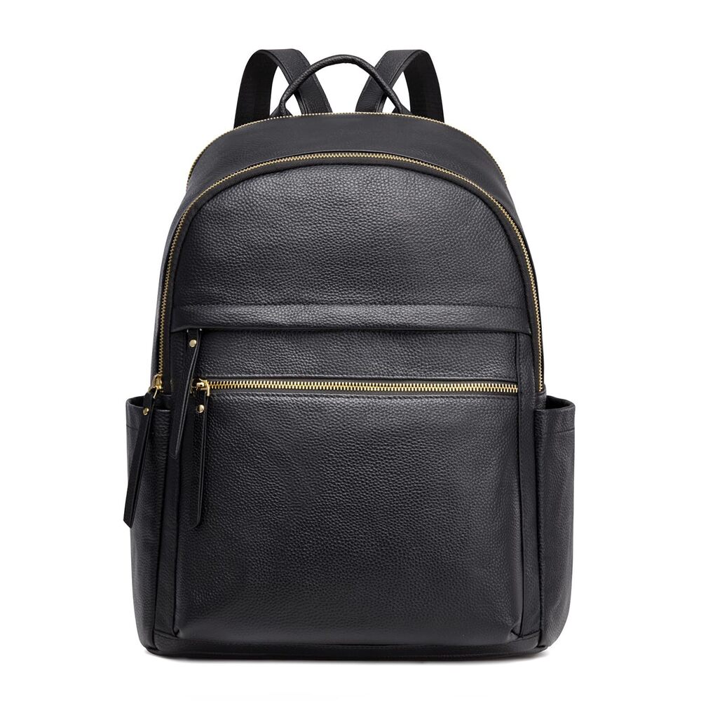 6091 Leather Backpack Purse Multi-functional Elegant Daypack Soft Leather